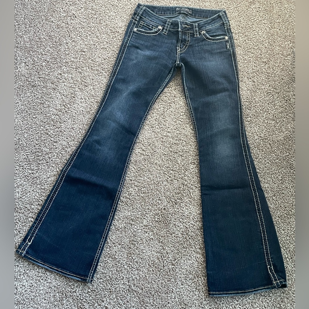 Silver jeans
